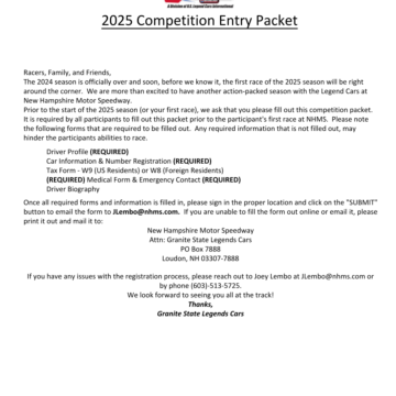 2025 Competition Packet