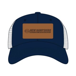 NHMS Leather Patch Hat